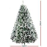 Jingle Jollys Christmas Tree 2.1M 7FT Xmas Decorations Snow Home Decor 1106 Tips