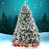 Jingle Jollys Christmas Tree 2.1M 7FT Xmas Decorations Snow Home Decor 1106 Tips