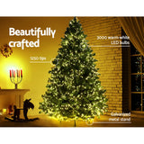 Jingle Jollys 7FT Christmas Tree with LED Lights - Warm White