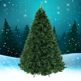 Jingle Jollys Christmas Tree 2.4M 8FT Xmas Decoration Green Home Decor 2100 Tips