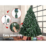 Jingle Jollys 8FT Christmas Snow Tree