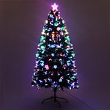 Jingle Jollys 1.2M 4FT LED Christmas Tree Xmas Optic Fiber Multi Colour Lights