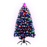 Jingle Jollys 1.5M 5FT LED Christmas Tree Xmas Optic Fiber Multi Colour Lights