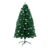 Jingle Jollys 1.5M 5FT LED Christmas Tree Xmas Optic Fiber Multi Colour Lights