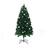 Jingle Jollys 1.5M 5FT LED Christmas Tree Optic Fiber Xmas Multi Colour Lights