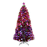 Jingle Jollys 1.8M 6FT LED Christmas Tree Xmas Optic Fiber Multi Colour Lights