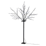 Jingle Jollys 1.8M LED Christmas Tree Blossom Twig Optic Fiber Cold White