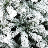 Jingle Jollys Snowy Christmas Tree 1.8M 6FT Xmas Decorations 520 Tips