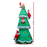 Jingle Jollys 5M Christmas Inflatable Santa on Christmas Tree Xmas Decor LED