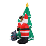 Jingle Jollys 3M Inflatable Christmas Tree Santa Lights Outdoor Decorations