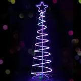 Jingle Jollys Christmas LED Motif Light 1.88M Tree Waterproof Colourful