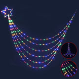 Jingle Jollys 3M Christmas Curtain Fairy Lights String 480 LED Party Wedding