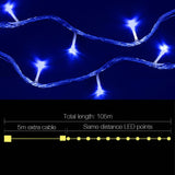 Jingle Jollys 100M Christmas String Lights 500LED Party Wedding Outdoor Garden