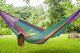 Jumbo Size Mayan Legacy Cotton Mexican Hammock in Colorina Colour