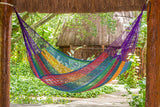 Jumbo Size Mayan Legacy Cotton Mexican Hammock in Colorina Colour