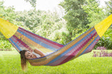 King Size Cotton Hammock in Confeti