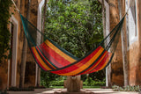 King Size Mayan Legacy Cotton Mexican Hammock in Imperial Colour