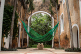 King Size Mayan Legacy Cotton Mexican Hammock in Jardin Colour