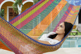 King Size Cotton Hammock in Mexicana