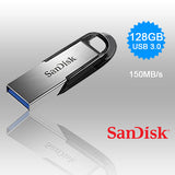 SANDISK 128GB CZ73 ULTRA FLAIR USB 3.0 FLASH DRIVE upto 150MB/s