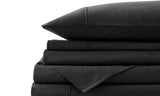 Royal Comfort Vintage Washed 100% Cotton Quilt Cover Set Bedding Ultra Soft Queen Charcoal