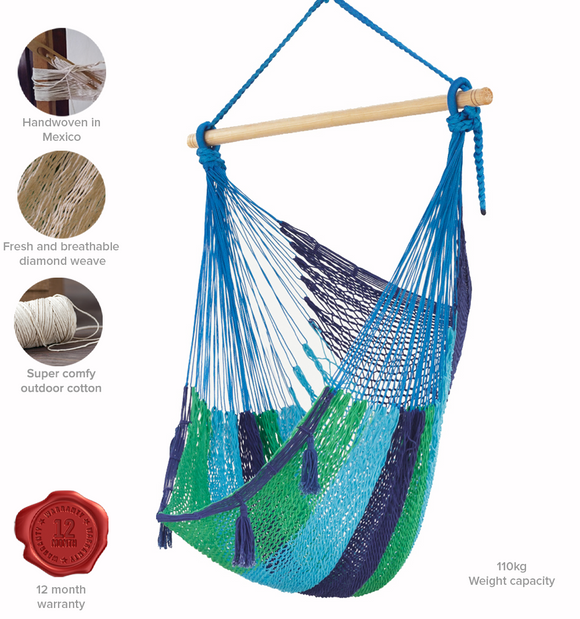 Mexican Hammock Mayan Legacy swing chair Oceanica