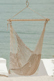 Mexican Hammock Mayan Legacy swing chair in Cream