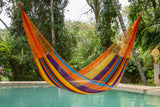 King Plus Size Mayan Legacy Nylon Mexican Hammock in Alegra Colour