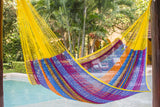 King Plus Size Mayan Legacy Nylon Mexican Hammock in Confeti Colour