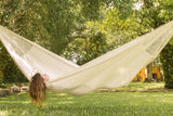 Jumbo Plus Size Mayan Legacy Nylon Mexican Hammock in Cream Colour