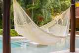 King Plus Size Mayan Legacy Nylon Mexican Hammock in Cream Colour