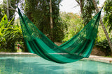 King Plus Size Mayan Legacy Nylon Mexican Hammock in Fresh Garden  Colour