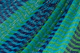 Queen Size Outoor Cotton Mayan Legacy Mexican Hammock in Caribe