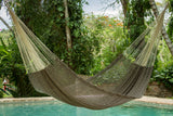 Jumbo Size Outoor Cotton Mayan Legacy Mexican Hammock in  Dream Sands