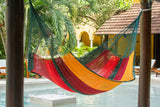 Queen Size Outoor Cotton Mayan Legacy Mexican Hammock in Imperial