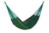 Jumbo  Size Outoor Cotton Mayan Legacy Mexican Hammock in Jardin