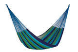 Queen Size Outoor Cotton Mayan Legacy Mexican Hammock in Oceanica