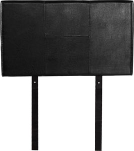 PU Leather Single Bed Headboard Bedhead - Black