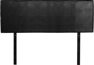 PU Leather Queen Bed Headboard Bedhead - Black