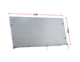 4.3m Caravan Privacy Screen Side Sunscreen Sun Shade for 15' Roll Out Awning